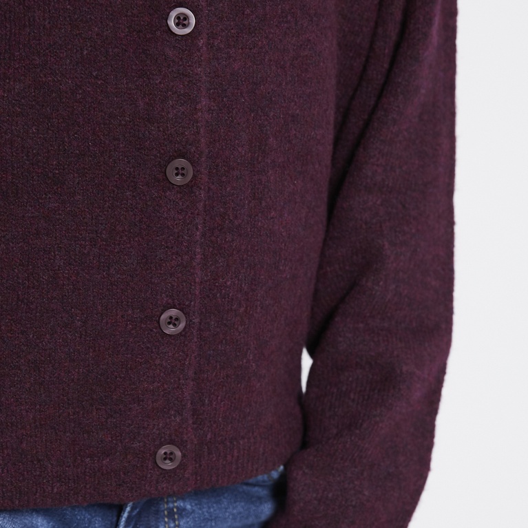 Basic knit cardigan "Siri star"